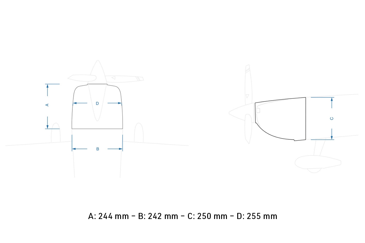 73" Laser 1850mm 35cc Oranžovo-Šedý | pkmodelar.cz