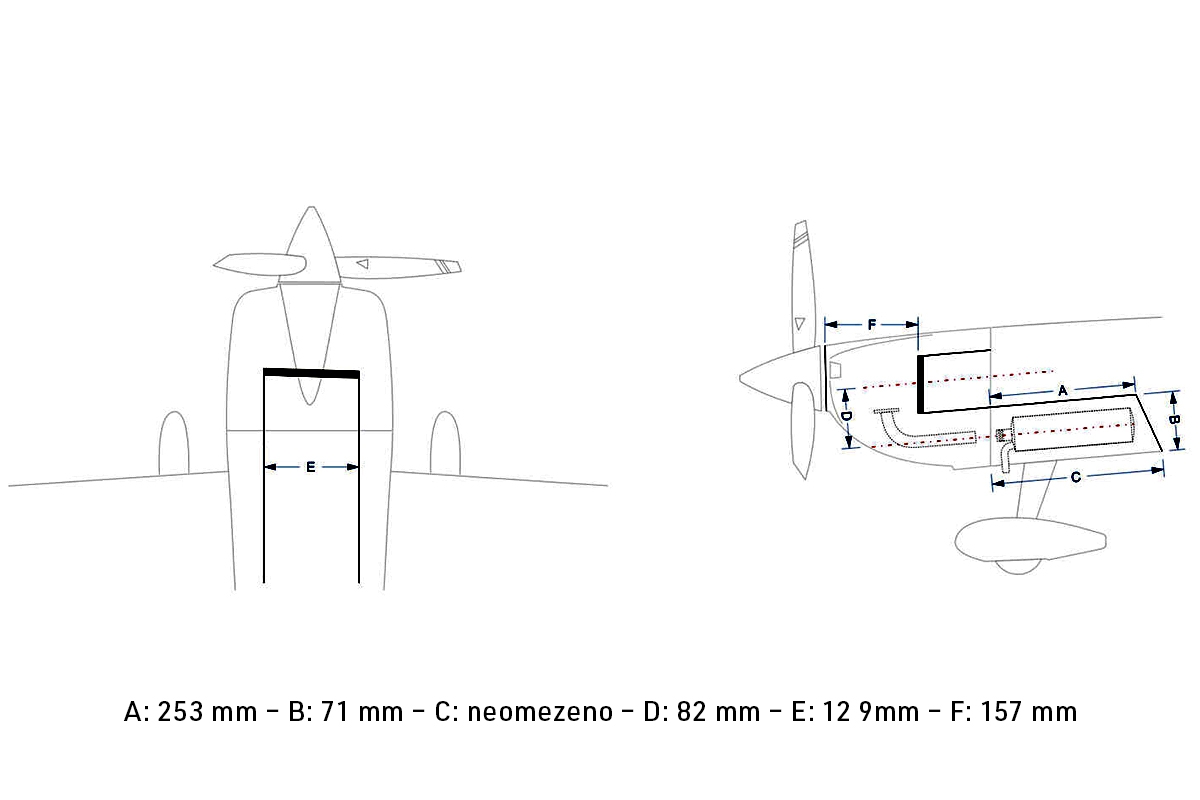 73" Laser 1850mm 35cc Oranžovo-Šedý | pkmodelar.cz