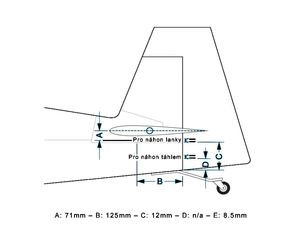 73" Laser 1850mm 35cc Červeno-Bílý | pkmodelar.cz