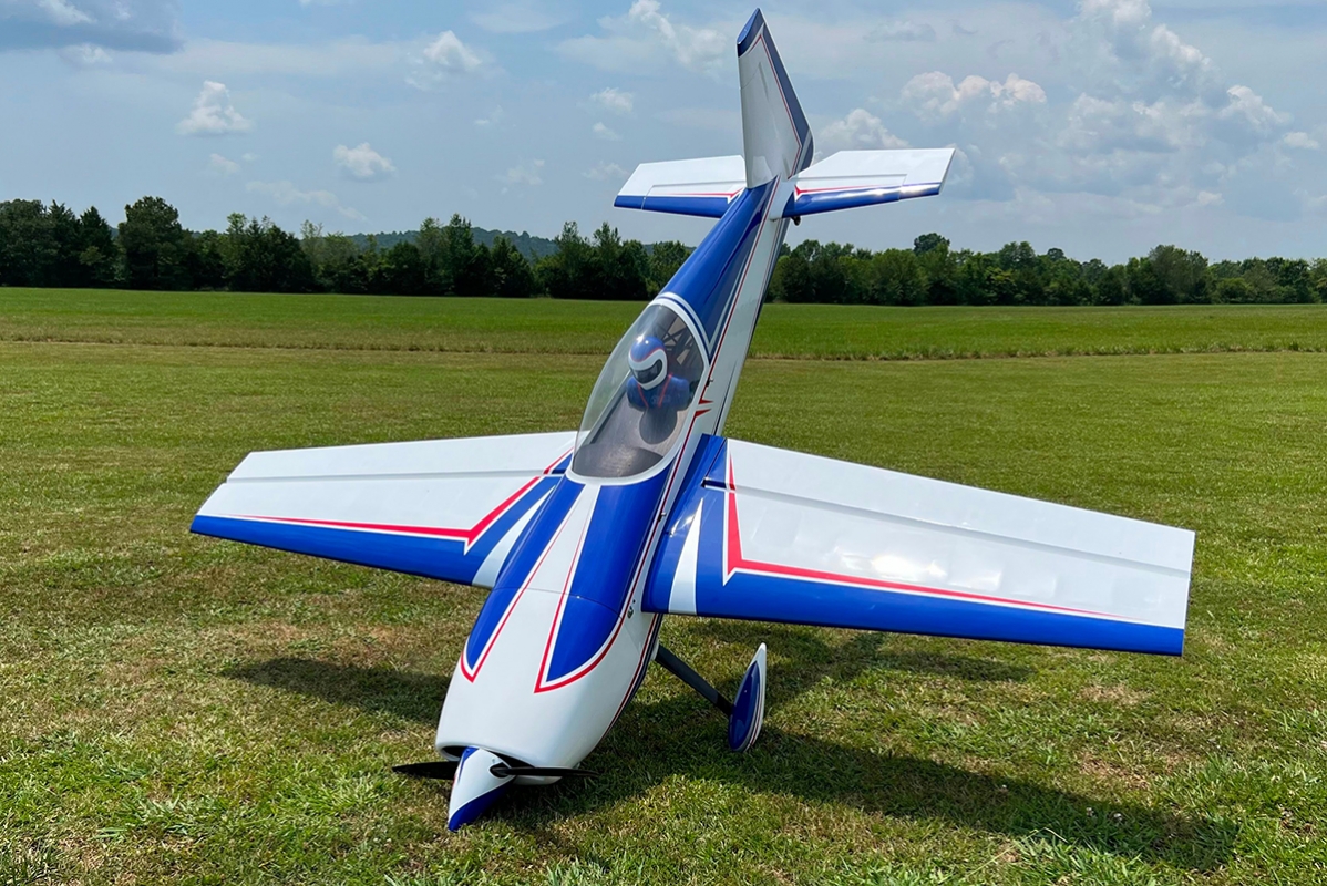 104" Extra 260 - Modrá/Bílá 2,64m | pkmodelar.cz