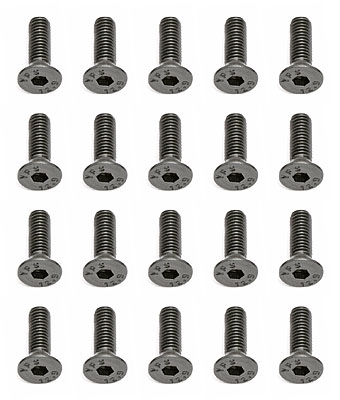 M3x10mm šroub s imbusouvou zápustnou hlavou, 10ks.