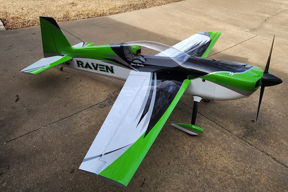 106" Raven DT ARF - zelená