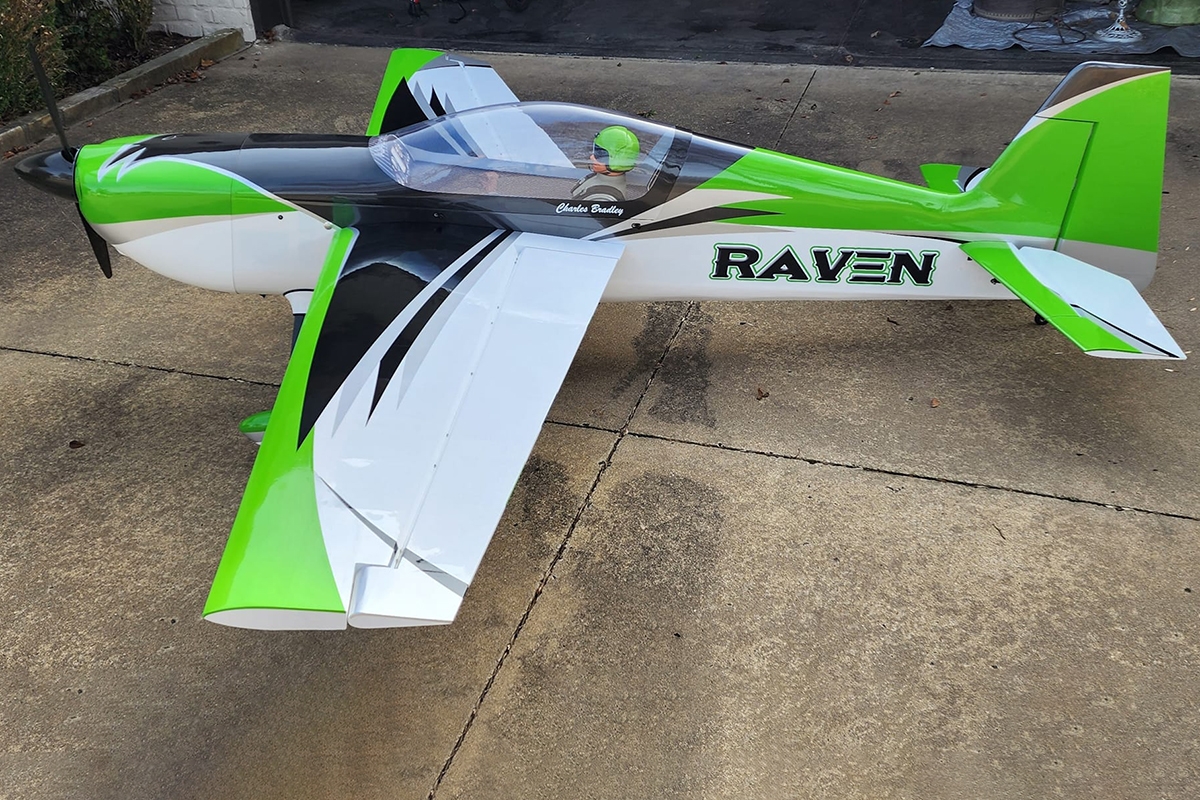 106" Raven DT ARF - zelená | pkmodelar.cz