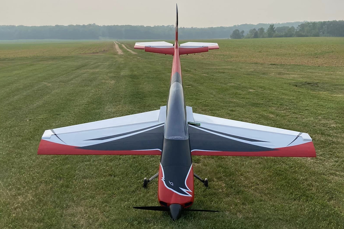 106" Raven DT ARF - červená/černá | pkmodelar.cz