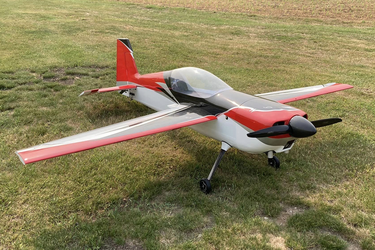 106" Raven DT ARF - červená/černá | pkmodelar.cz