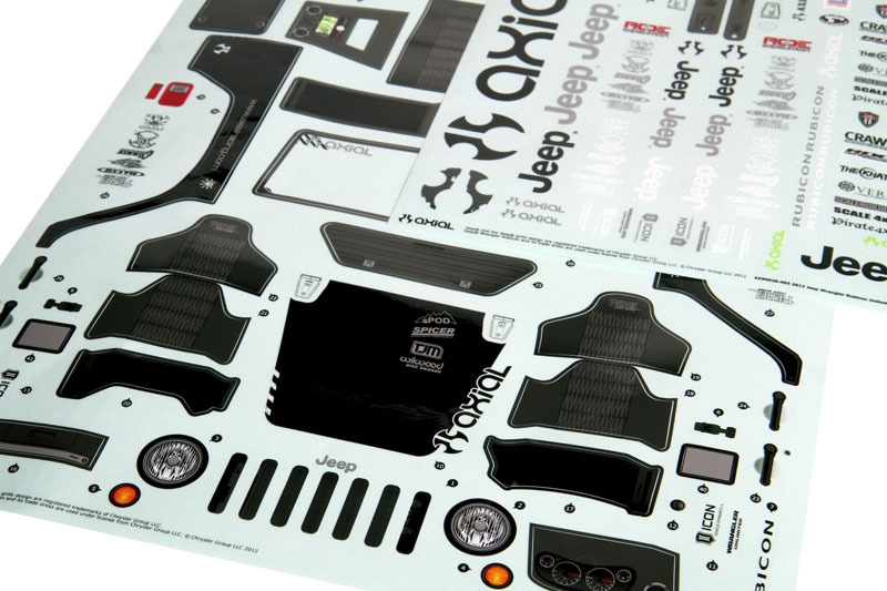 Karoserie čirá 2012 Jeep Wrangler Unlimited | pkmodelar.cz