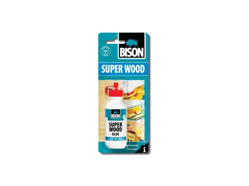 BISON SUPER WOOD D3 75g voděodolné disperzní | pkmodelar.cz