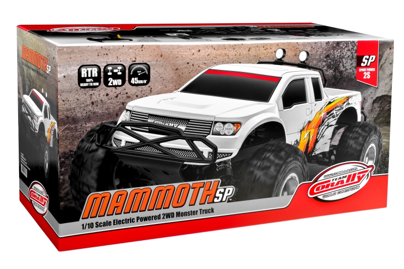 MAMMOTH SP - 1/10 Monster Truck 2WD - RTR - stejnosměrný motor | pkmodelar.cz