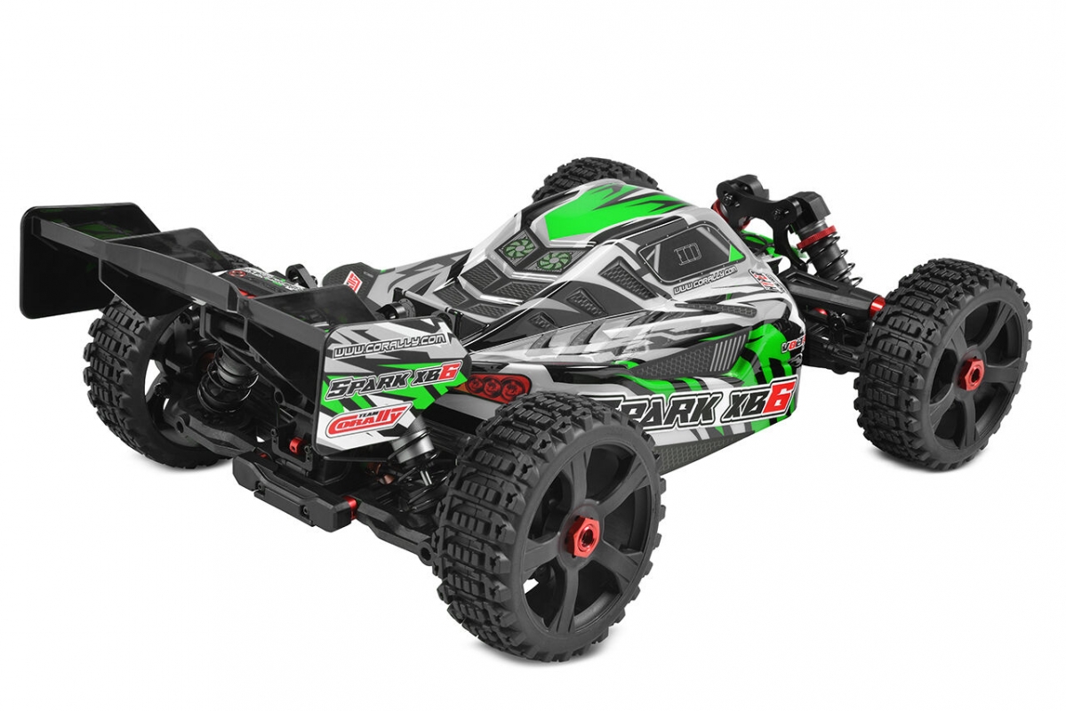 SPARK XB-6S - BUGGY 4WD - RTR - zelená | pkmodelar.cz