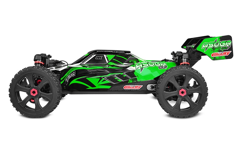 ASUGA XLR 6S - BUGGY 4WD - RTR - zelená | pkmodelar.cz