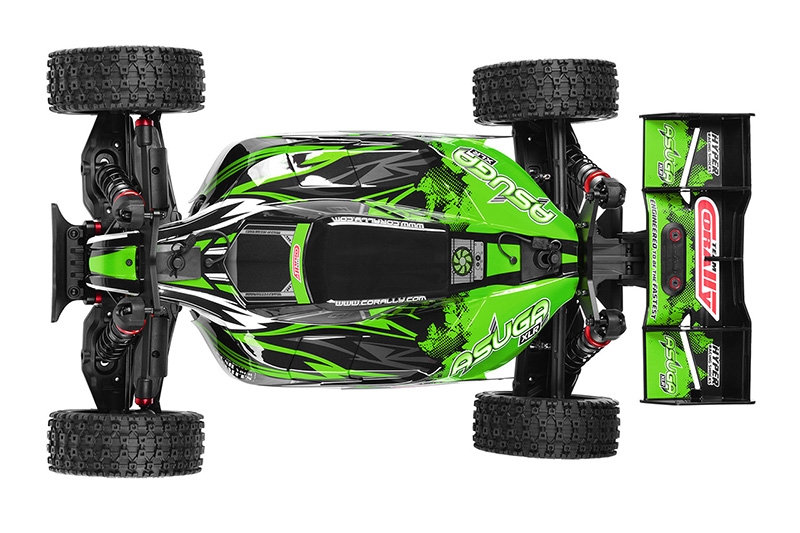 ASUGA XLR 6S - BUGGY 4WD - RTR - zelená | pkmodelar.cz