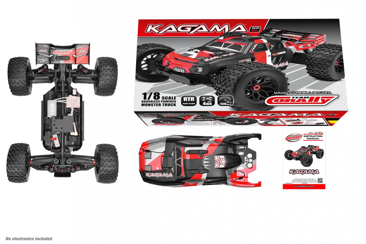 KAGAMA XP 6S - 1/8 Monster Truck 4WD bez elektroniky - modrý | pkmodelar.cz