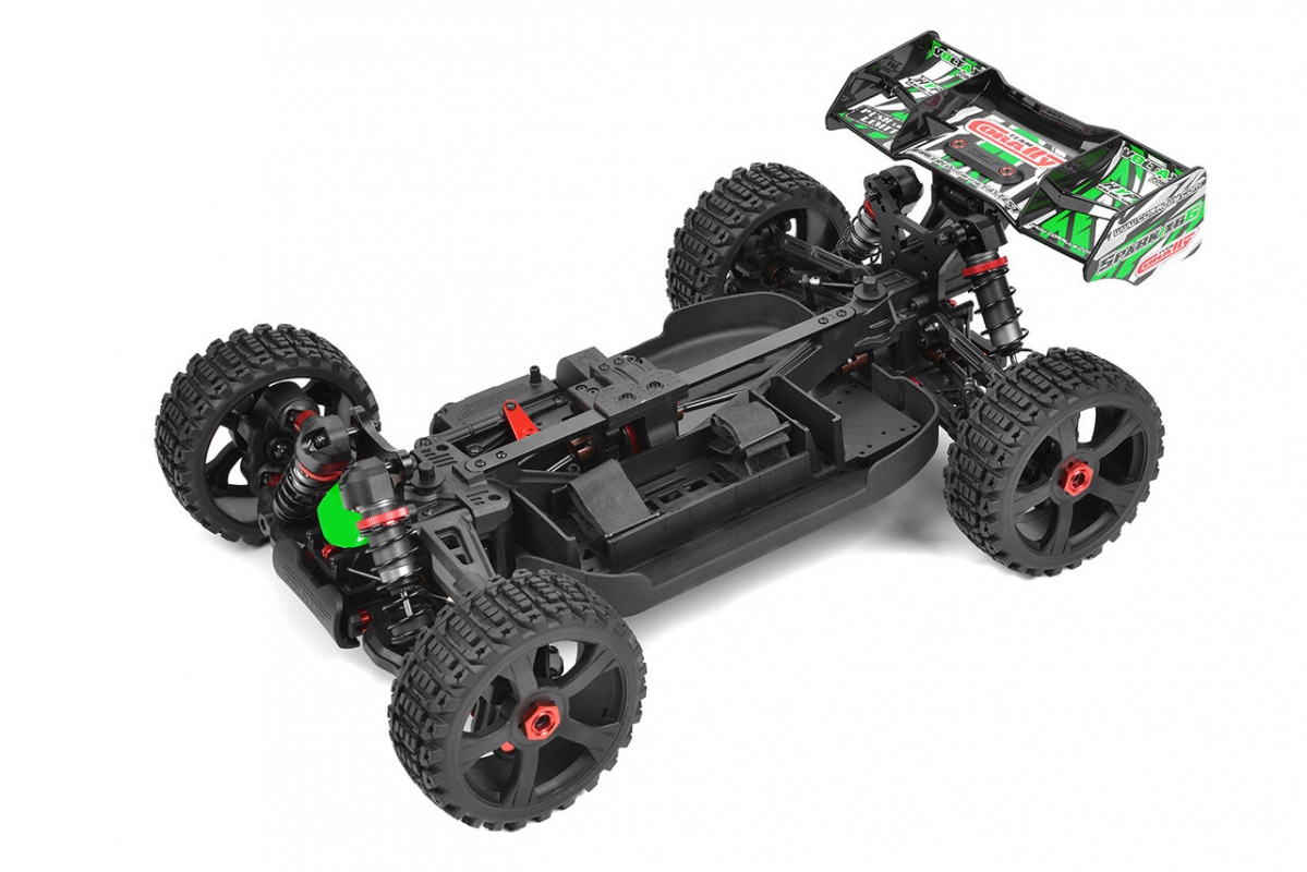 SPARK XB-6 - BUGGY 4WD - ROLLER šasi - bez elektroniky - zelená | pkmodelar.cz