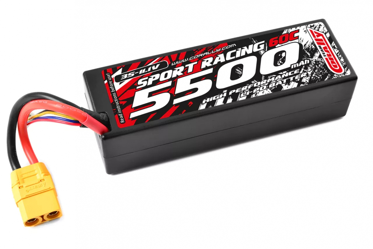 Sport Racing 60C - 5400mAh - 3S - 11,1V - XT-90 - Hardcase | pkmodelar.cz