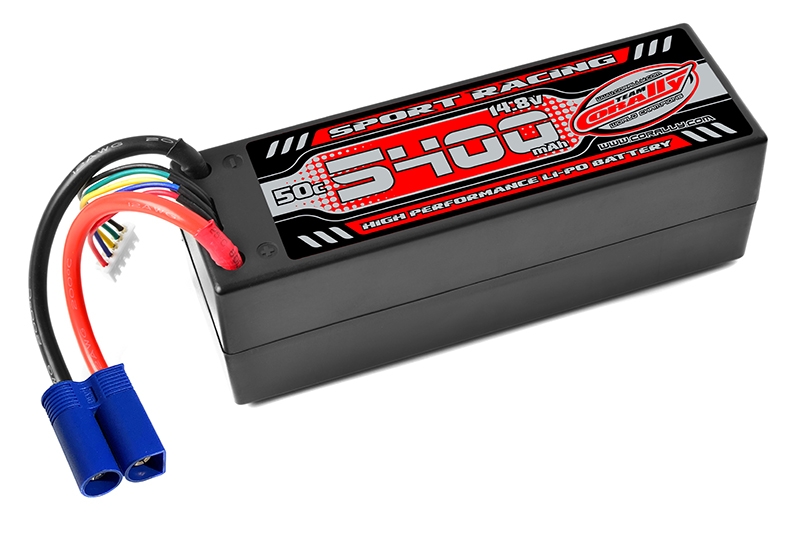 Sport Racing 50C - 5400mAh - 4S - 14,8V - EC5 - Hardcase