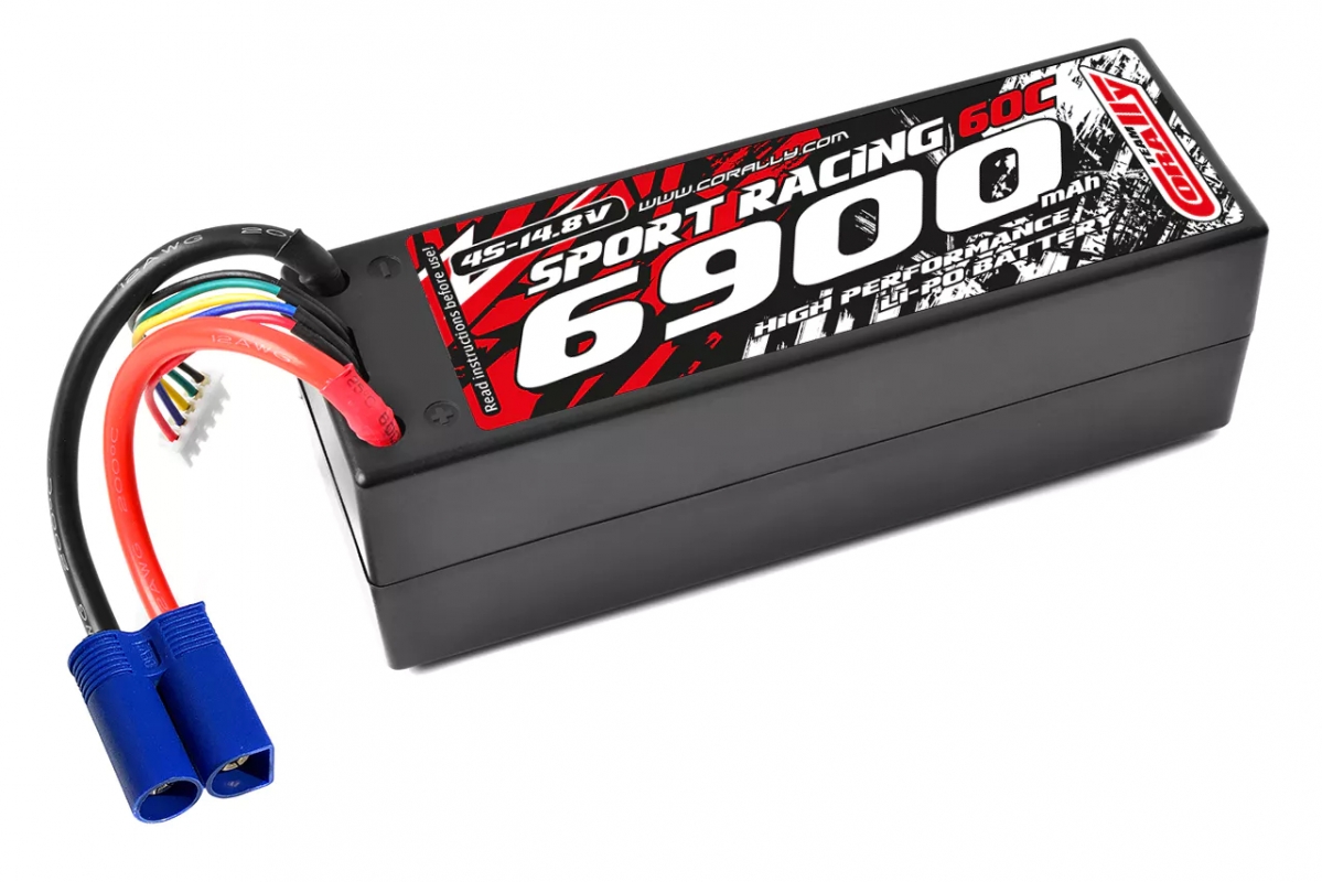 Sport Racing 50C - 6700mAh - 4S - 14,8V - EC5 - Hardcase