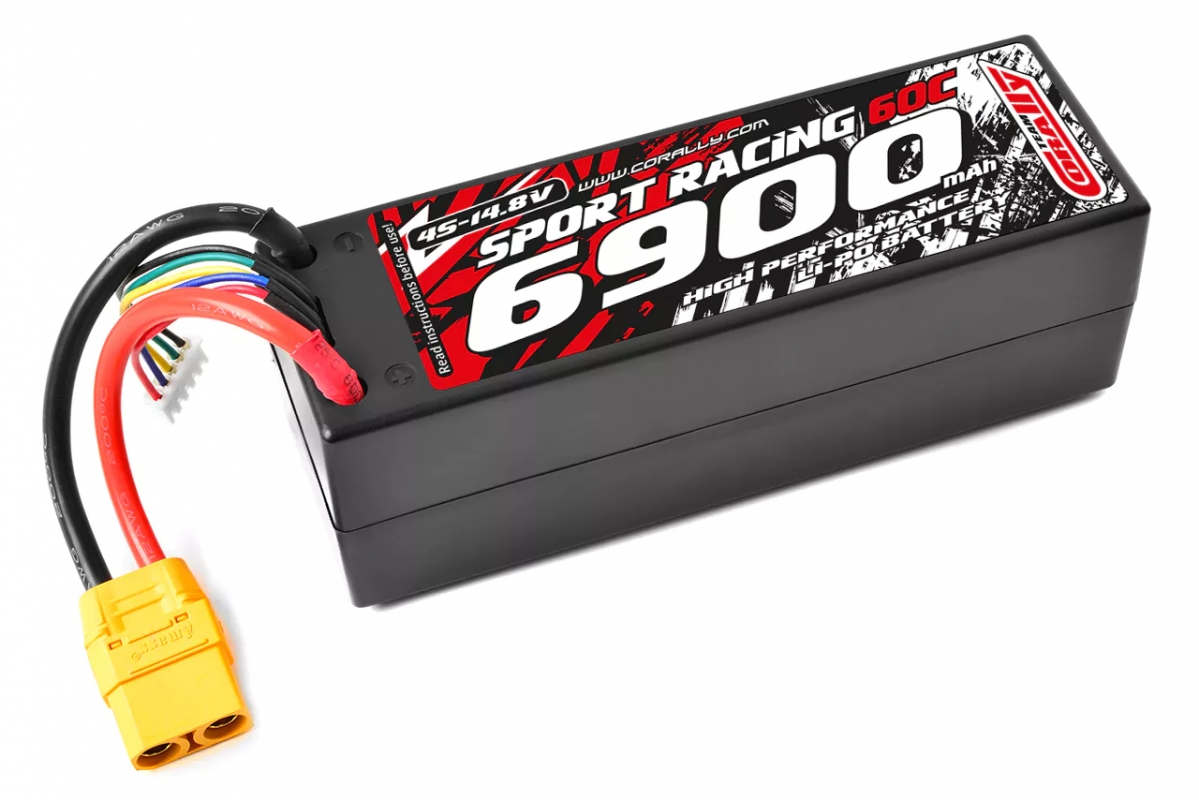 Sport Racing 50C - 6700mAh - 4S - 14,8V - XT90 - Hardcase