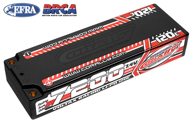 VOLTAX 120C LiPo Stick Hardcase-7200mAh-7.4V-G4 (53,5Wh)