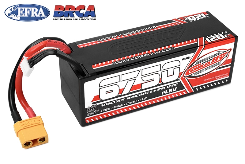 VOLTAX 120C LiPo Stick Hardcase-6750mAh-14.8V-XT90 (99,9Wh) | pkmodelar.cz