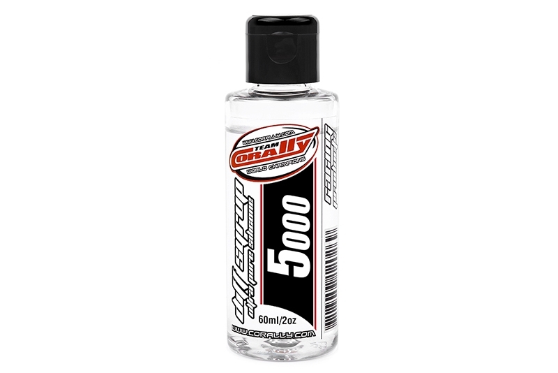 TEAM CORALLY - silikonový olej do diferenciálů 5000 CPS (60ml/2oz)