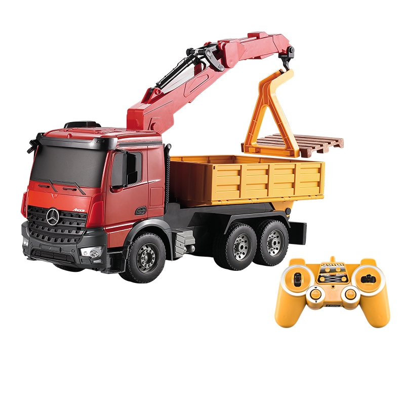 Sklápěcí vůz s rukou Mercedes Benz Arocs 1:20 RTR 2,4Ghz | pkmodelar.cz