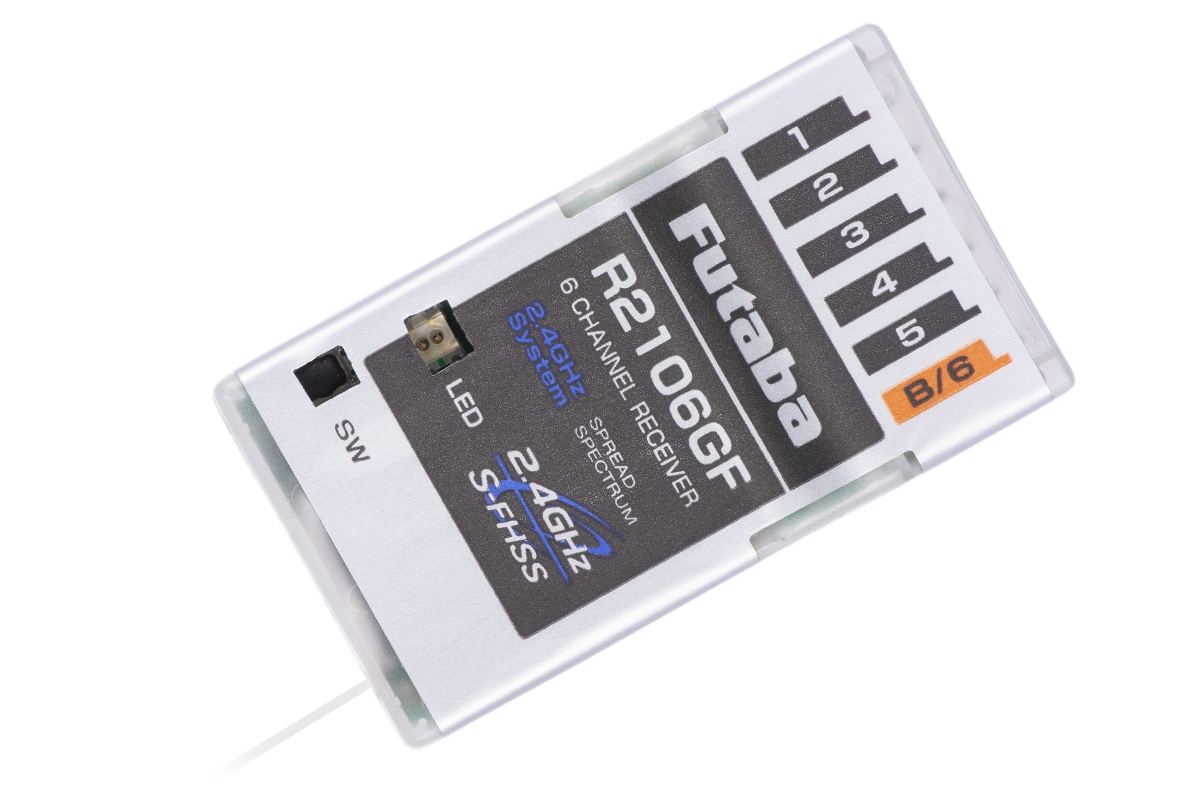 Futaba R2106GF S-FHSS/FHSS 6k micro přijímač | pkmodelar.cz