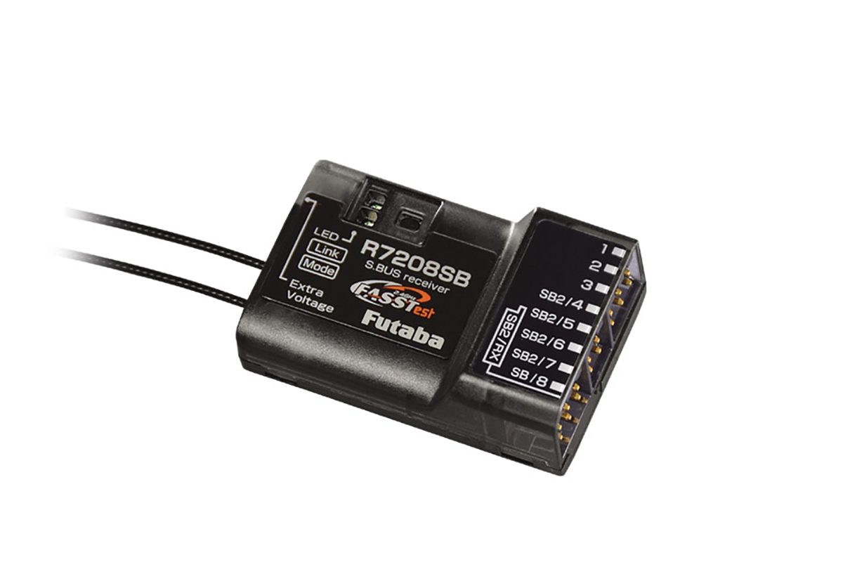 Futaba R7208SB FASSTest přijímač 8k | pkmodelar.cz