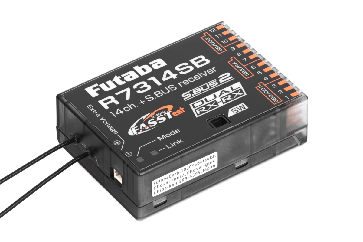 Futaba R7314 FASSTest přijímač 14k | pkmodelar.cz