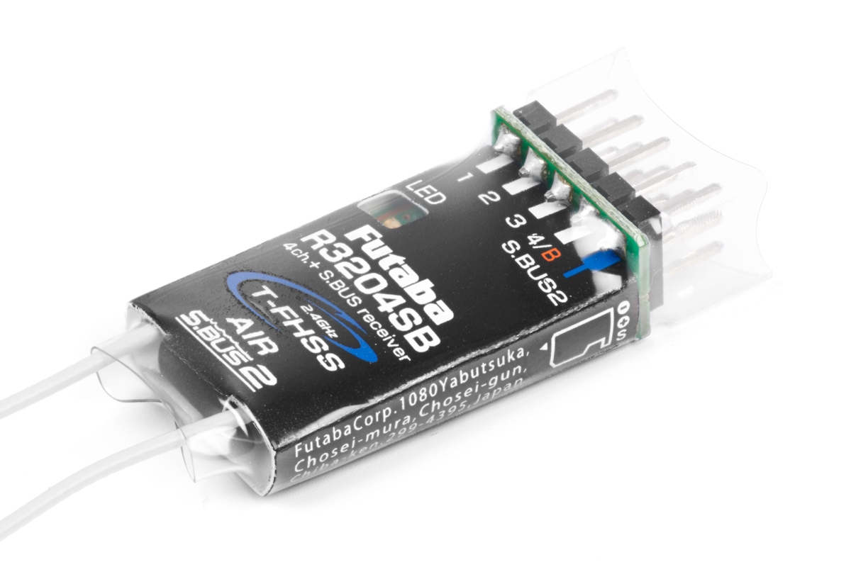 Futaba R3204SB T-FHSS Air přijímač 1S LiPo | pkmodelar.cz