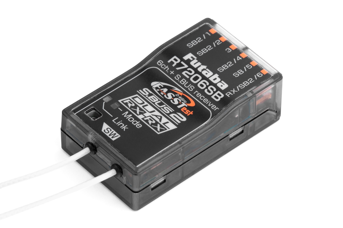 Futaba R7206SB FASSTest přijímač 6k | pkmodelar.cz