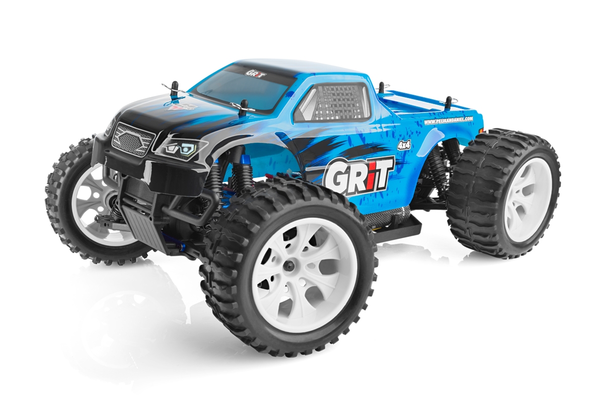 HiMOTO Monster EMXT GRIT 1:10 elektro RTR set 2,4 GHz (modrá)