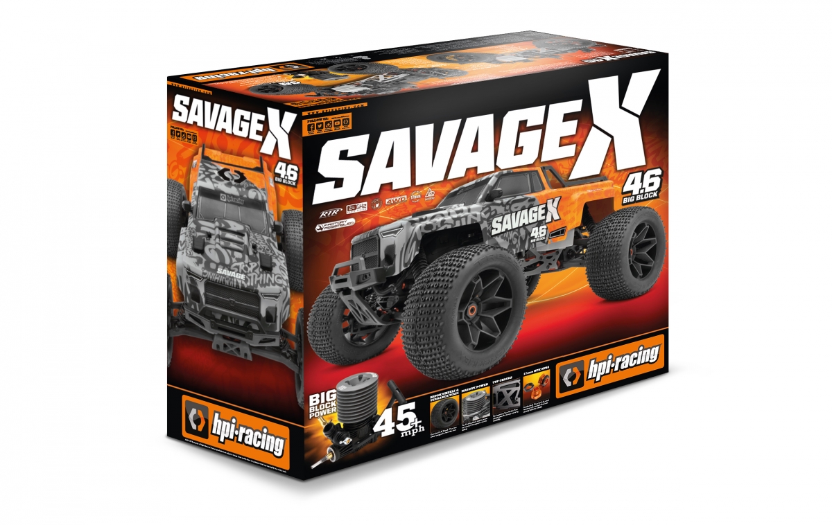SAVAGE X 4,6 GT-6 RTR | pkmodelar.cz