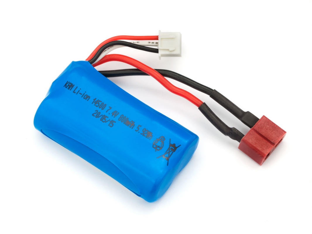 BlackZon Li-ion 7,4V 800mAh Akku