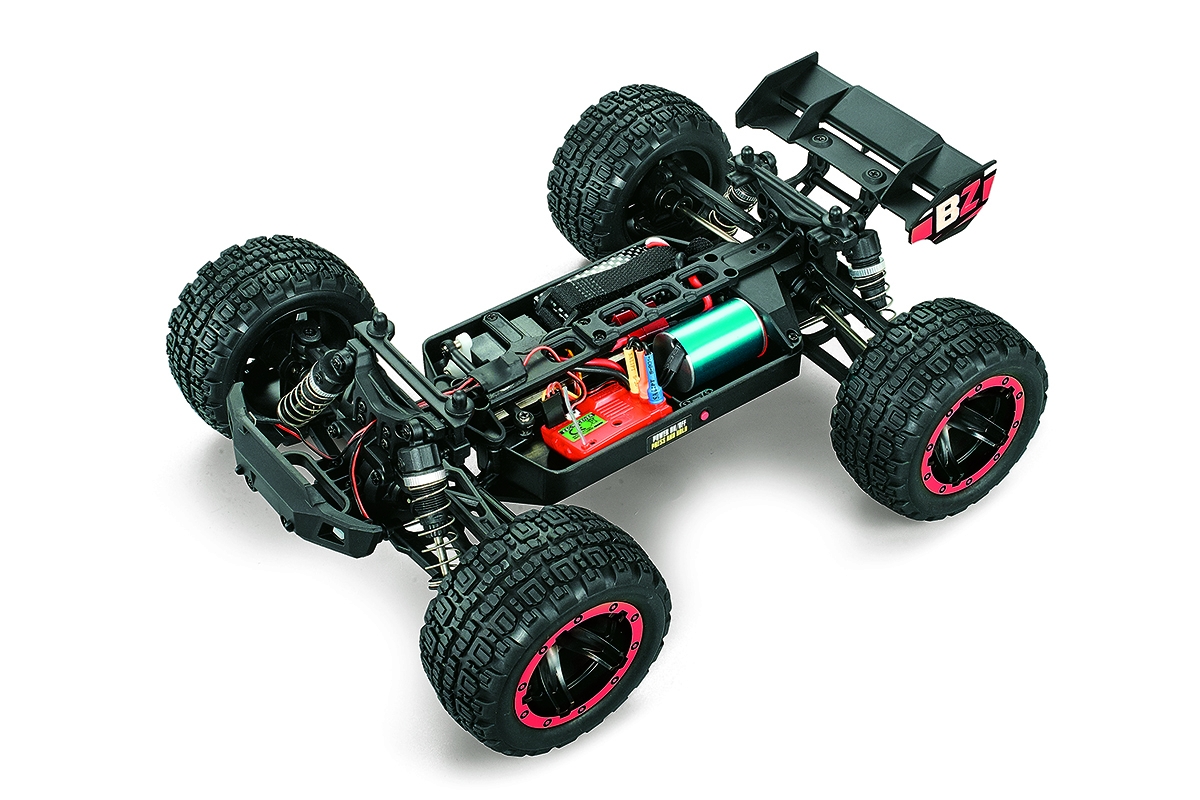 Slyder ST Turbo 1/16 4WD 2S Brushless - Červený | pkmodelar.cz