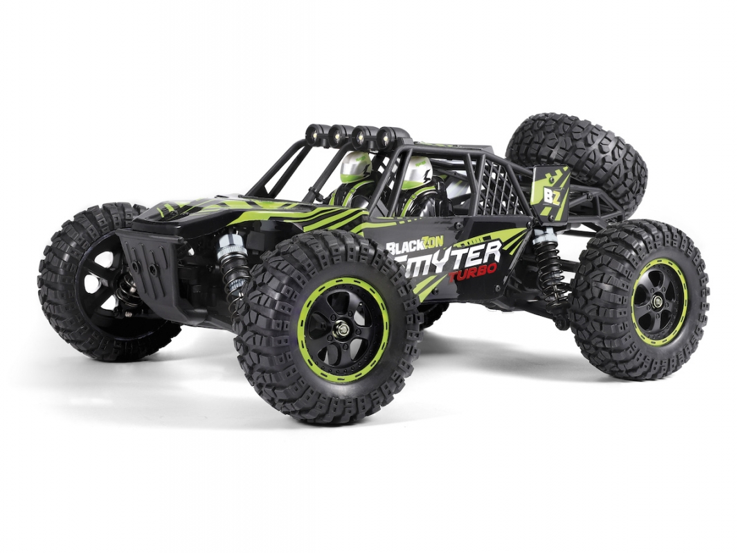 Smyter DB Turbo 3S Brushless 1/12 4WD Desert Buggy - Zelený