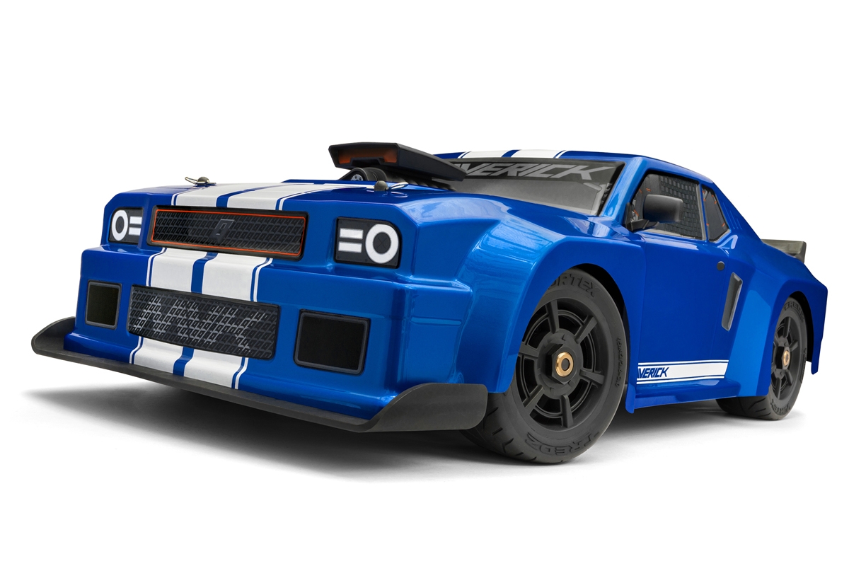 QuantumR Muscle Car FLUX 1/8 4WD - Modrý | pkmodelar.cz