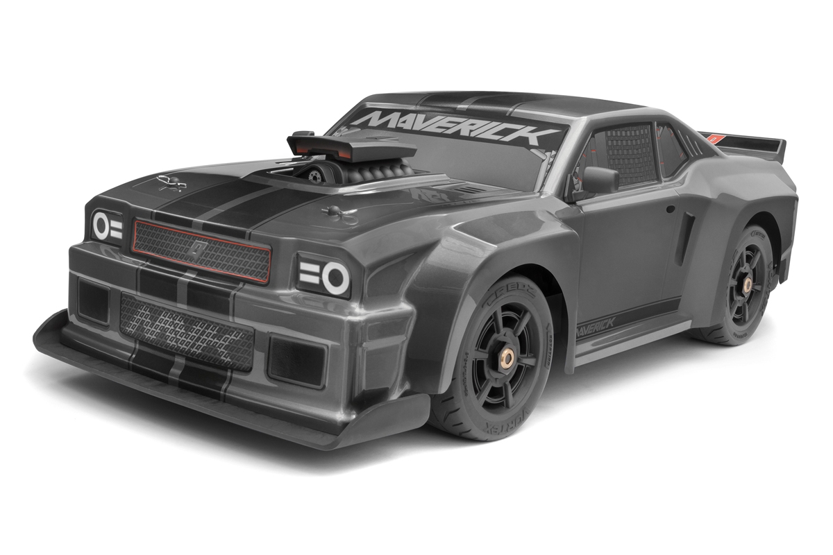 QuantumR Muscle Car FLUX 1/8 4WD - Šedý | pkmodelar.cz