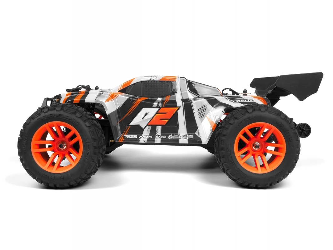 Quantum2 XT 1/10th Stadium Truck - Oranžový | pkmodelar.cz