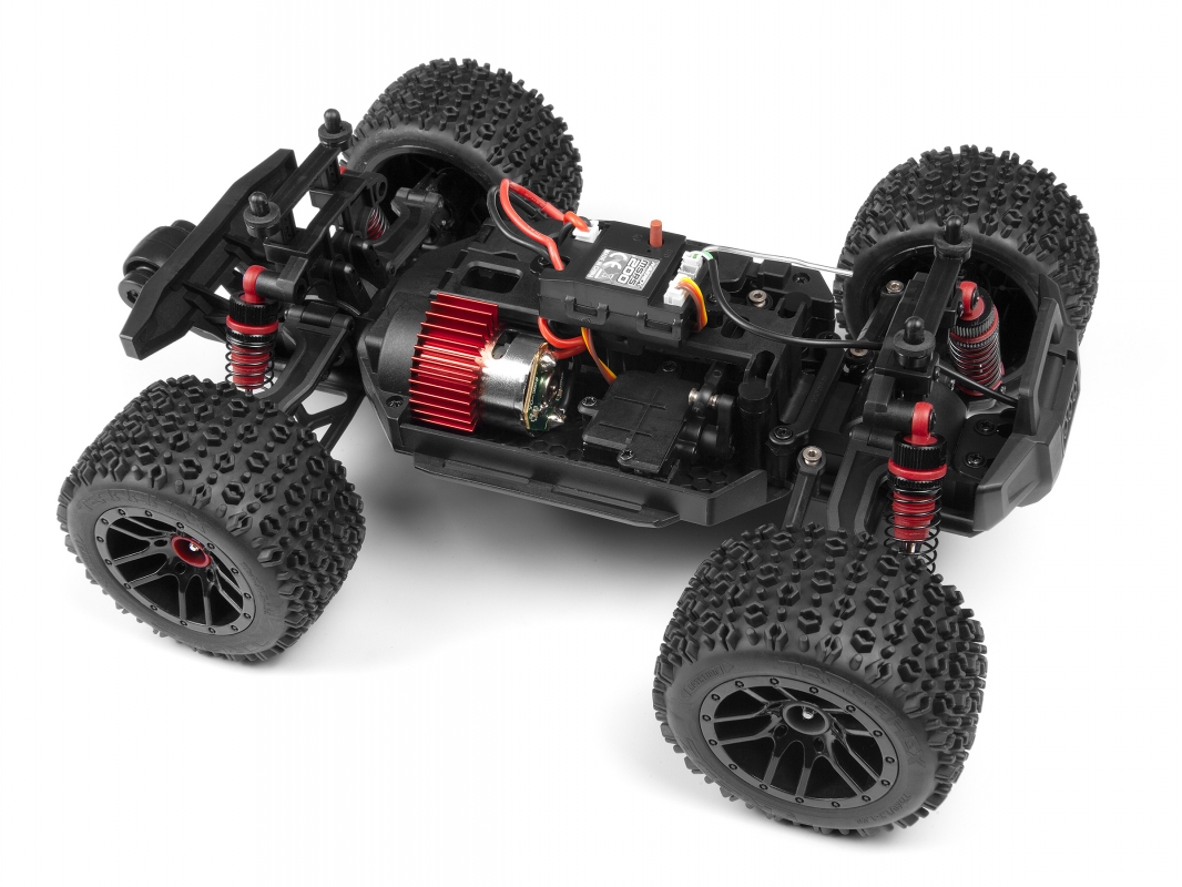 Maverick Atom AT1 1/18 4WD Electric Truck - Červený | pkmodelar.cz