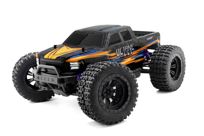 HSP Octane 1/10 RTR Monster Truck, Oranžový