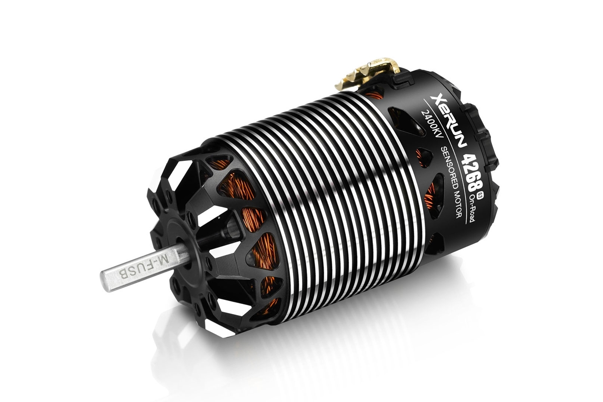 XERUN 4268 SD, 2400Kv OnRoad - G3 - černý