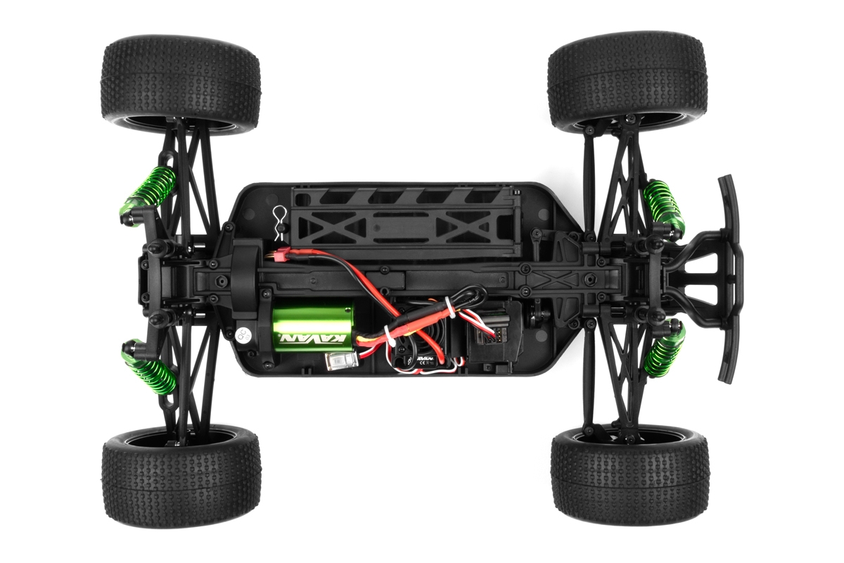KAVAN GRT-10 Lightning Brushless 2,4 GHz 4WD Truggy 1:10 - Modrý | pkmodelar.cz