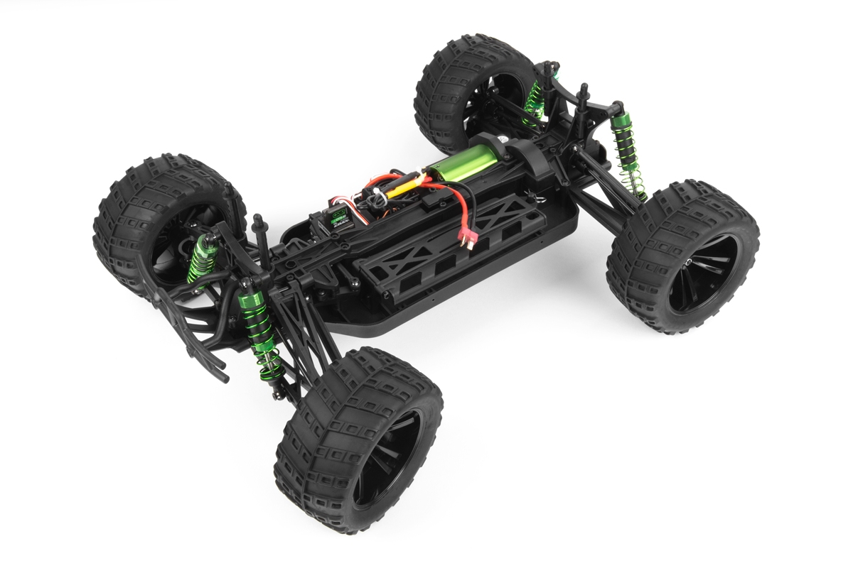 KAVAN GRT-10 Thunder Brushless 2,4 GHz 4WD Monster Truck 1:10 - Červený | pkmodelar.cz