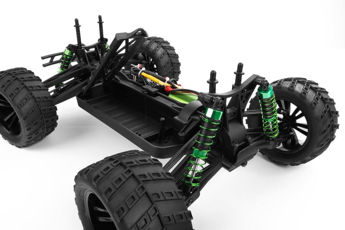 KAVAN GRT-10 Thunder Brushless 2,4 GHz 4WD Monster Truck 1:10 - Červený | pkmodelar.cz