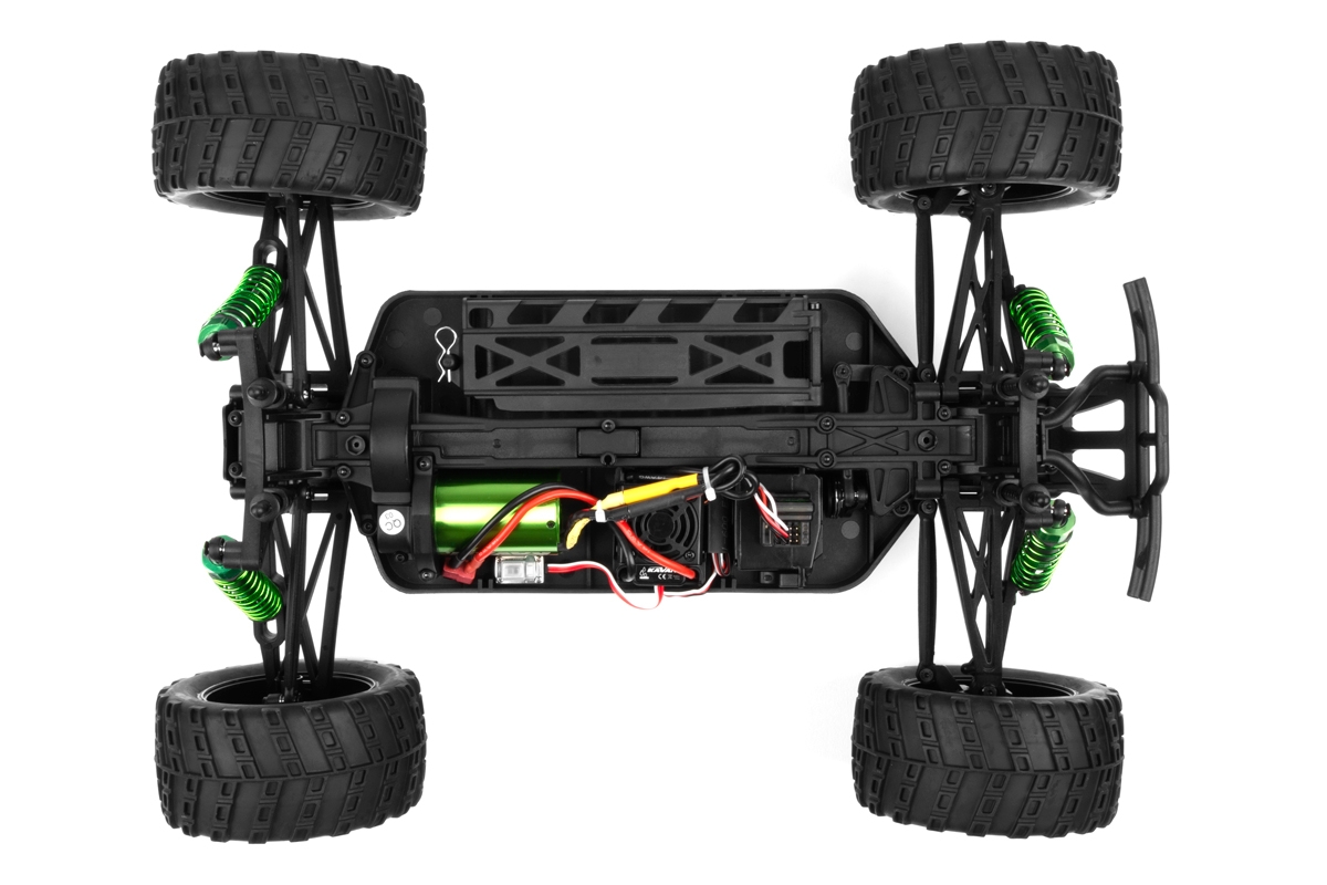 KAVAN GRT-10 Thunder Brushless 2,4 GHz 4WD Monster Truck 1:10 - Červený | pkmodelar.cz