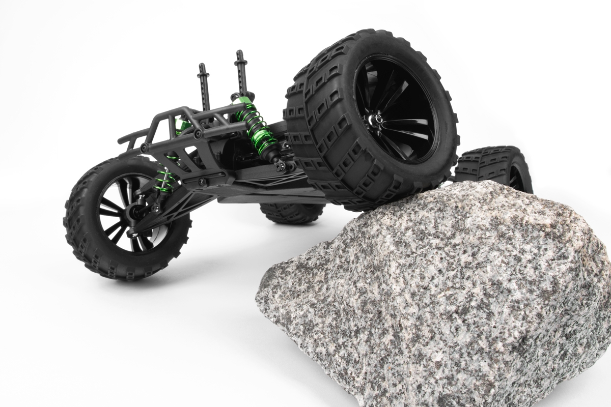 KAVAN GRT-10 Thunder Brushless 2,4 GHz 4WD Monster Truck 1:10 - Červený | pkmodelar.cz