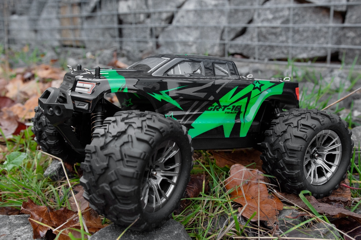 KAVAN GRT-16 Tracker RTR 4WD Monster Truck 1:16 - červený | pkmodelar.cz