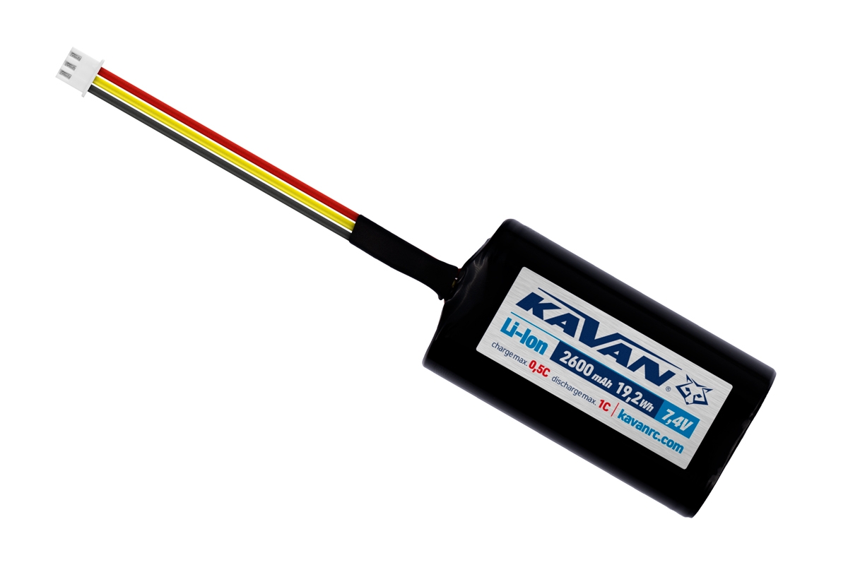 KAVAN Li-Ion 2600 mAh/7,4V TX | pkmodelar.cz