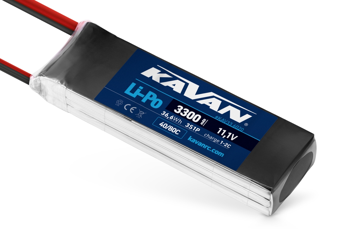 KAVAN Li-Po 3300mAh/11,1V 40/80C 36,6Wh