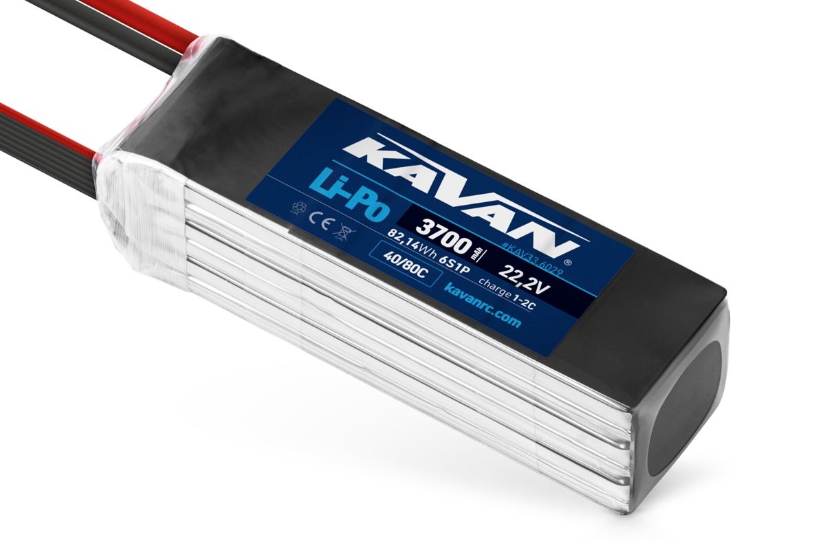 KAVAN Li-Po 3700mAh/22,2V 40/80C 82.14Wh